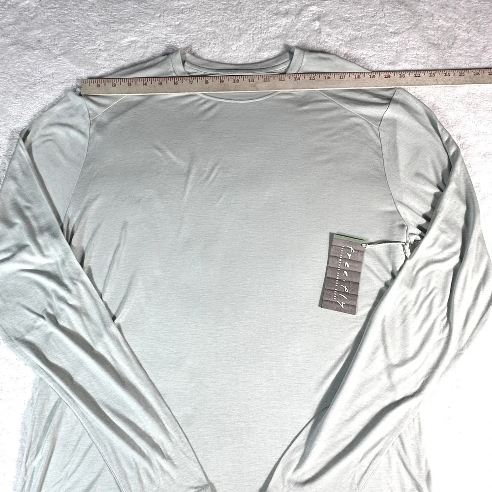 Free Fly Bamboo Lightweight Long Sleeve NWT Men XL Sage Performance Shirt